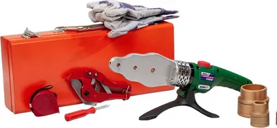 Image de Dedra Machine à souder les tubes en plastique 1500W 16-63mm (DED7514)