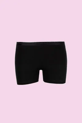 Produktbild von 3 Pack Damen Boxershorts Lange Unterhosen Schwarz XXL 5 Größe Baumwolle C-40