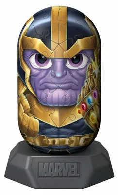 Immagine prodotto di Puzzle 3D Thanos Hylkies – 55 elementów z podstawą, kolekcjonerski