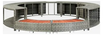 Produktbild von Whirlpool Umrandung mit Stauraum für Rundpool