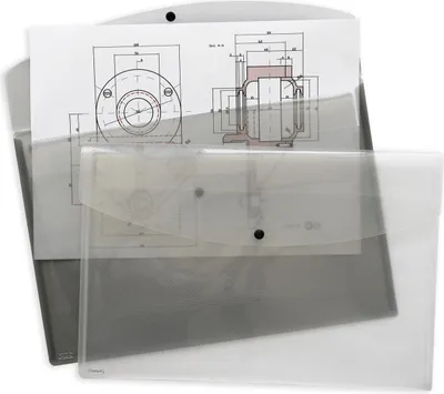 Produktbild von Favorit 400138403 Sammelmappe Polypropylen (PP) Transparent A4