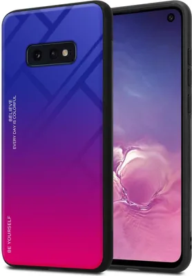Produktbild von Cadorabo Hülle für Samsung Galaxy S10e Schutz Hülle in Schwarz Handyhülle TPU Etui Cover Case Tempered Glas