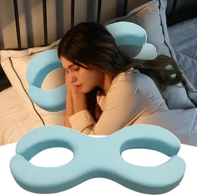 Produktbild von Ergonomisches Massagekissen für die Bauchlage, weich und atmungsaktiv, für Massagetisch, Spa, unterwegs und zu Hause