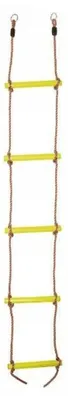 Obrázok produktu pre BelloGriardino | Preliezačka pre deti - 5 plastových schodíkov - Žltá - Robustný materiál - Jednoduchá montáž