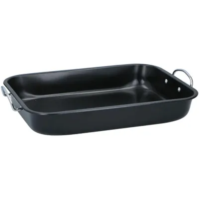 Immagine prodotto di alpina Casseruola rettangolare - Metallo - 39 x 29 x 6 cm - Nero