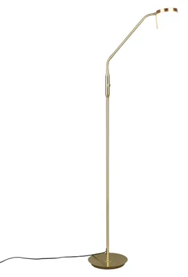 Image de MONZA Lampe sur pied LED or Trio 423310108