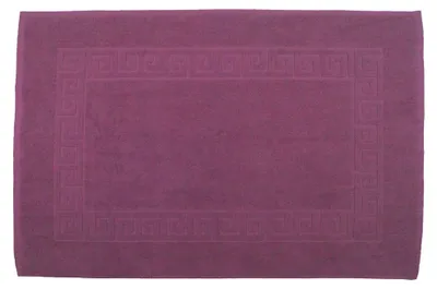 Produktbild von Julie Julsen® Badvorleger Duschvorleger Spirale Lila,50 x 40 cm