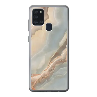 Produktbild von MuchoWow® Handyhülle Schutzhülle Hülle für Samsung Galaxy A21s Luxus - Mineralien - Natursteine Silikon Softcase Handy Hülle - Hartschale
