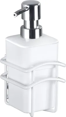 Produktbild von WENKO Seifen Spender 330ml Desinfektionsmittel Dosierer Badezimmer Küche Classic