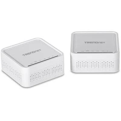 Zdjęcie produktu dla Trendnet EasyMesh, Biały, Dual-band (2.4 GHz/5 GHz), Wi-Fi 5 (802.11ac), 802.11a, 802.11b, 802.11g, Wi-Fi 4 (802.11n), Wi-Fi 5 (802.11ac), AES, WMM, WPA, WPA2-PSK, 100-240 V