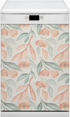 Produktbild von Abwaschbar 45x80 cm Geschirrspüle Magnetmatte Küche Dekorative  - Blätter