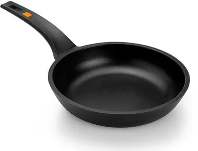 Productafbeelding van koekenpan, aluminium, zwart, 16 cm, geschikt voor alle soorten keukens en inductie