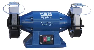Obrázok produktu pre Profesionálna stolová dvojkotúčová brúska 150mm, 500W HBM Machines Holandsko