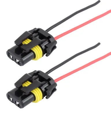 Lampenfassung 9005 HB3 / 9006 HB4 Adapter Kabelbaum Stecker 2er-Pack