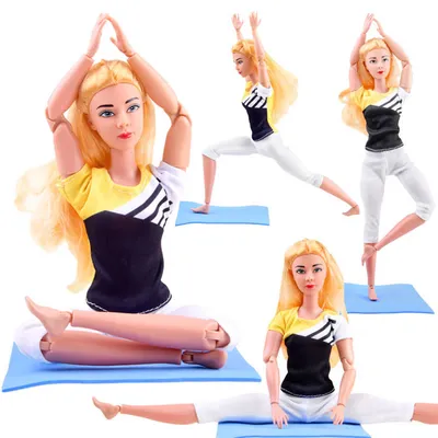 Produktbild von Gymnastikpuppe Übung Yoga Fitness 30cm ZA4460 universal