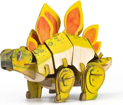 Image de Mieredu 3D Puzzle Stegosaurus Carton Jouets éducatifs pour enfants