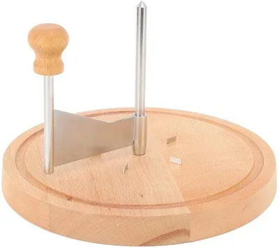Produktbild von Multifunktionelles Holzgerät für Delikate Käseblumen - Ergonomisches Griff - Einfache Pflege - Käseschneider - Chocoladespreader