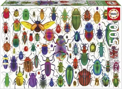 Obrázek produktu pro Puzzle, EDUCA Brouci, 500 dílků, 48 x 34 cm
