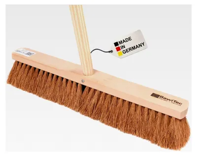 Produktbild von Industriebesen 50cm mit Stielloch und Holzstiel 140cm