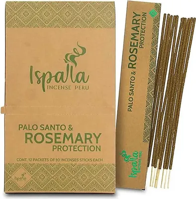 Produktbild von Ispalla Räucherstäbchen Palo Santo & Rosmarin – 13 g