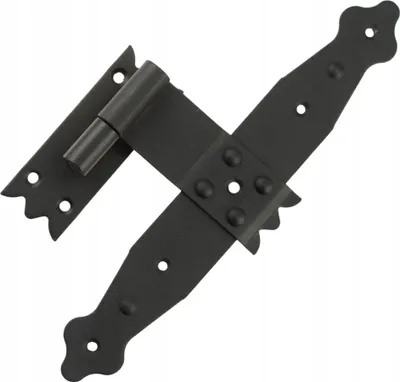 Produktbild von Zier-Scharnier für Türen FEINZ für Türen 235 - Schwarz - Hochwertig - Elegantes Design - Robuste Qualität