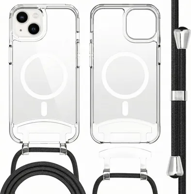 Zdjęcie produktu dla imoshion MagSafe Backcover z odłączanym przewodem dla Apple iPhone 13 - przezroczysty