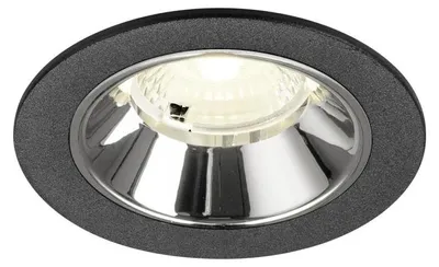 Productafbeelding van Inbouwspot Numinos S zwart/chroom 4000K - 40gr