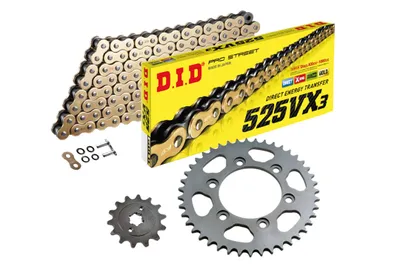 Produktbild von D.I.D. Kette 525 VX3 gold 118 Glieder
