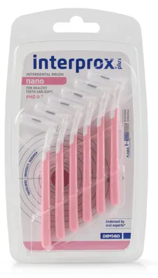 Productafbeelding van Interprox Ragers plus nano roze (6 stuks)