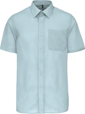Produktbild von Kariban Popeline Kurzarmhemd Baumwollpolyester pflegeleicht für Herren