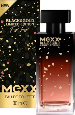 Produktbild von Mexx Black and Gold Woman Eau de Toilette 30ml