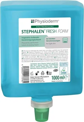 Zdjęcie produktu dla Stephalen Fresh Foam 1000 ml butelka Neptune Pianka do mycia rąk łagodnaPhysioderm