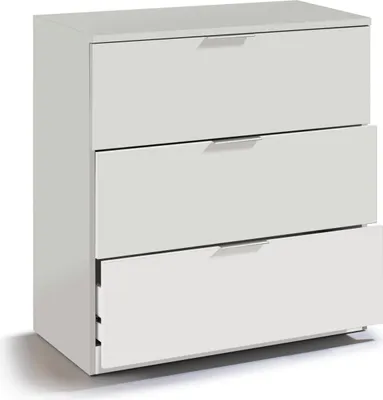 Obrázek produktu pro Kommode >Chest of drawers< in Weiß - 77x80x38 (BxHxT)