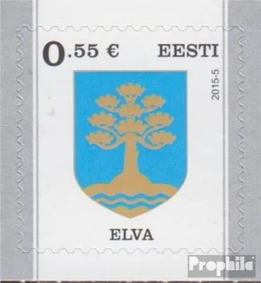 Produktbild von Briefmarken Estland 2015 Mi 818 (kompl.Ausg.) postfrisch Stadtwappen