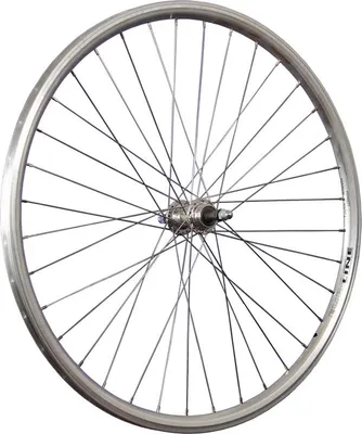 Produktbild von Schürmann Euroline 28-Zoll-Hinterrad, doppelwandige Felge, 5-9-Gang-Freilauf, silberfarben