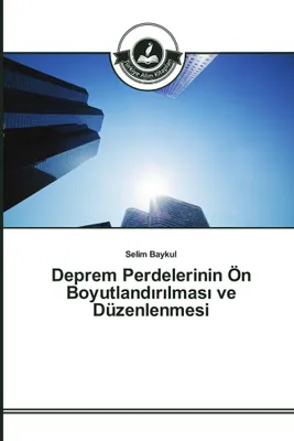 Produktbild von Deprem Perdelerinin Ön Boyutland¿r¿lmas¿ ve Düzenlenmesi