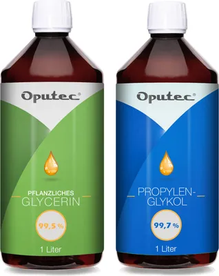 Obrázek produktu pro Sada glycerinu a propylenglykolu Oputec (2x 1 litr)