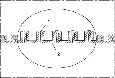 Image de Tuyau d'aspirateur : diamètre intérieur 32 mm, diamètre extérieur 40,40 mm, épaisseur 4,2 mm, longueur 30 m