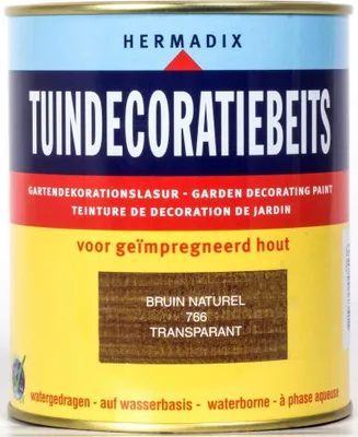 Produktbild von Gartendekorationsbeize 766 braun 750 ml Hermadix