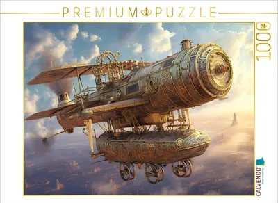 Produktbild von CALVENDO Puzzle Flügel-Luftschiff | 1000 Teile Lege-Größe 64x48cm Foto-Puzzle für glückliche Stunden