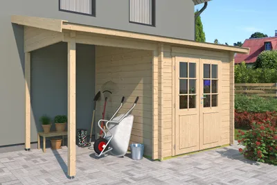 Produktbild von Gartenhaus Modell Pulti 44 H