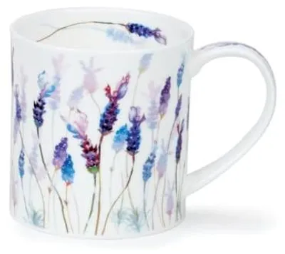 Fine Bone China Tasse, Blumenmuster, 0,35 l, Höhe 91 mm