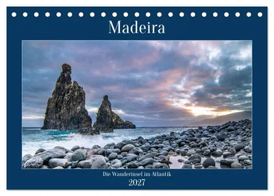 Produktbild von Madeira // Die Wanderinsel im Atlantik (Tischkalender 2027 DIN A5 quer), CALVENDO Monatskalender