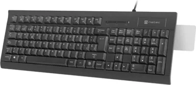 Image de Clavier Natec NKL-2052 noir Qwerty espagnol