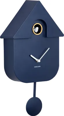 Obrázek produktu pro Karlsson Modern Cuckoo, Zeď, Hodiny, Další, Modrá, ABS (akrylonitril-butadien-styren), Baterie