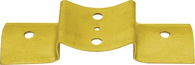 Produktbild von DMX - Zaun-Riegelbeschlag zum Rundhölzern - Blech Z275 verzinkt ZN 203x68