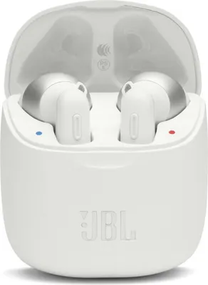 Zdjęcie produktu dla JBL Tune 220TWS, True Wireless Stereo (TWS), Połączenia/muzyka, 20 - 20000 Hz, 56 g, Zestaw słuchawkowy, Biały