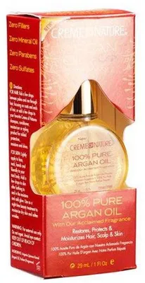 Obrázok produktu pre Creme of Nature – 100 % čistý arganový olej Arganový olej 1 oz – 29 ml