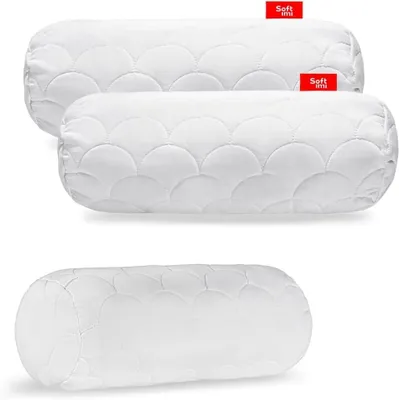 Produktbild von SOFTIMI | Antiallergisches Kissen - Kopfkissen - 2er Set - 15x40 cm | Hochwertiger Komfort für besseren Schlaf