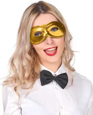 Image de Masque pour les yeux carnaval or - taille unique